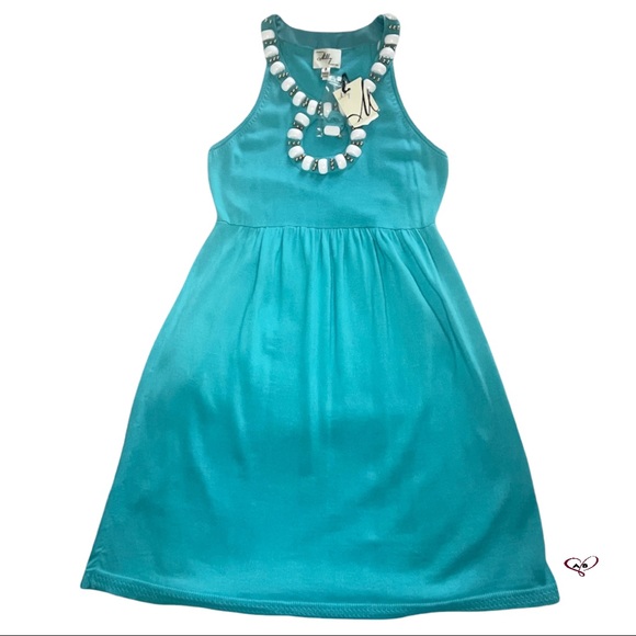 🆕 Milly of New York Beaded Oversized Jeweled Keyhole Neckline Knit Dress✨Size S - Picture 6 of 13